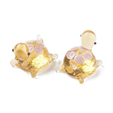 5pcs Sea Turtle Lampwork Beads for Jewelry Making DIY