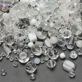 Mixed Shape Crystal Glass Beads for DIY Jewelry Making