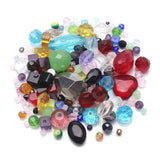 Mixed Shape Crystal Glass Beads for DIY Jewelry Making