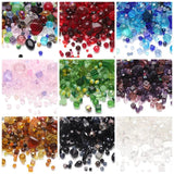 Mixed Shape Crystal Glass Beads for DIY Jewelry Making