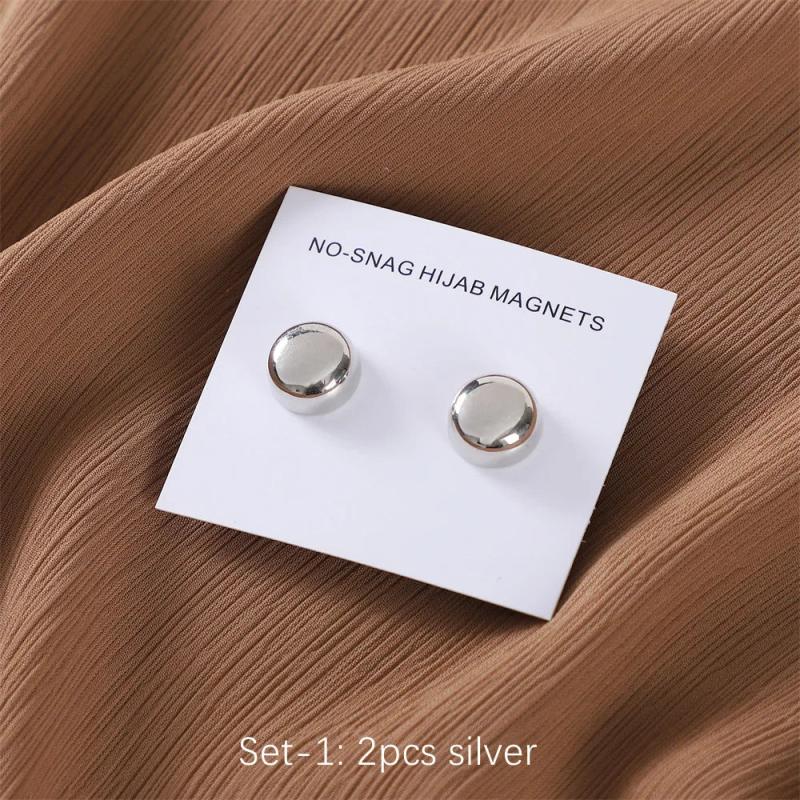 Alloy Magnetic Buttons for Hijab Magnet Brooch N569