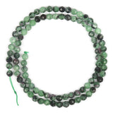 Natural Stone Beads Faceted Rubys Emeralds Loose Spacer Beads for Jewelry Making