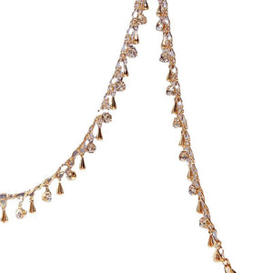 1m Glass Crystal Beads Necklace Chains Bulk Kc Copper Link Chains Lot