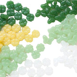 10 Retro Lotus Seed Glass Beads for DIY Jewelry Charm Necklace