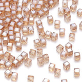 Faceted Glass Crystal Beads for Jewelry Making DIY Bracelet Spacer Cube Beaded