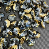 Stone-shaped Glass Bead Pendant for DIY Bracelets