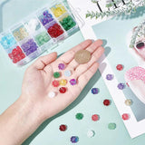 20-100PC Mixed Color Glass Beads Spacer Loose Beads for Jewelry Making