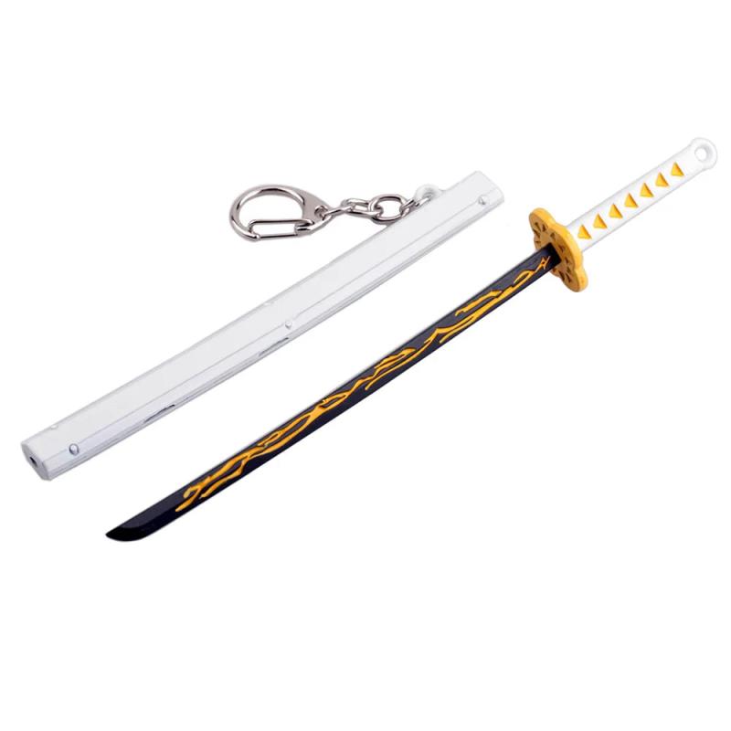 Demon Slayer Katana Keychain Tanjirou Cosplay Accessory