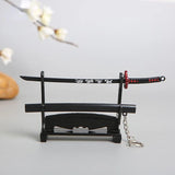 Demon Slayer Katana Keychain Tanjirou Cosplay Accessory