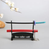 Demon Slayer Katana Keychain Tanjirou Cosplay Accessory