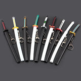 Demon Slayer Katana Keychain Tanjirou Cosplay Accessory