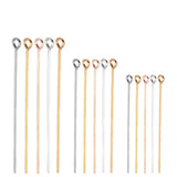 100-200Pcs Gold/Silver Head Pins Jewelry Making Beading Diy
