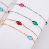 Crystal Glass Bead Copper Chain Jewelry Making DIY Bohamian Accessories