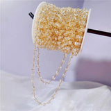 Glass Beads Chains Bracelet Bulk Lot Metal Copper Link Necklace