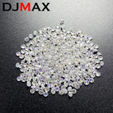 D VVS1 Lab Grown Moissanite Diamonds Beads Loose Moissanites 0.8mm-3mm