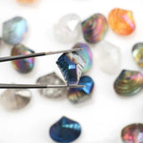 10pcs Shell Glass Beads Spacer Bead Jewelry Making Beaded Necklace Bracelet
