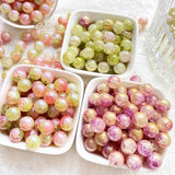 50pcs 10mm Pearlescence Glass Beads for DIY Jewelry Making