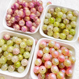 50pcs 10mm Pearlescence Glass Beads for DIY Jewelry Making