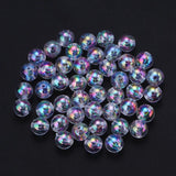 Transparent Milk White AB Acrylic Beads 6-12mm for Jewelry Making