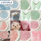 Jade Fragmented Glass Beads Loose Beads DIY Bracelet Jewelry Materials