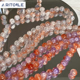 Jade Fragmented Glass Beads Loose Beads DIY Bracelet Jewelry Materials