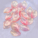 20-40pcs 13x19mm Glass Bead Pendants for DIY Earrings Wedding Jewelry