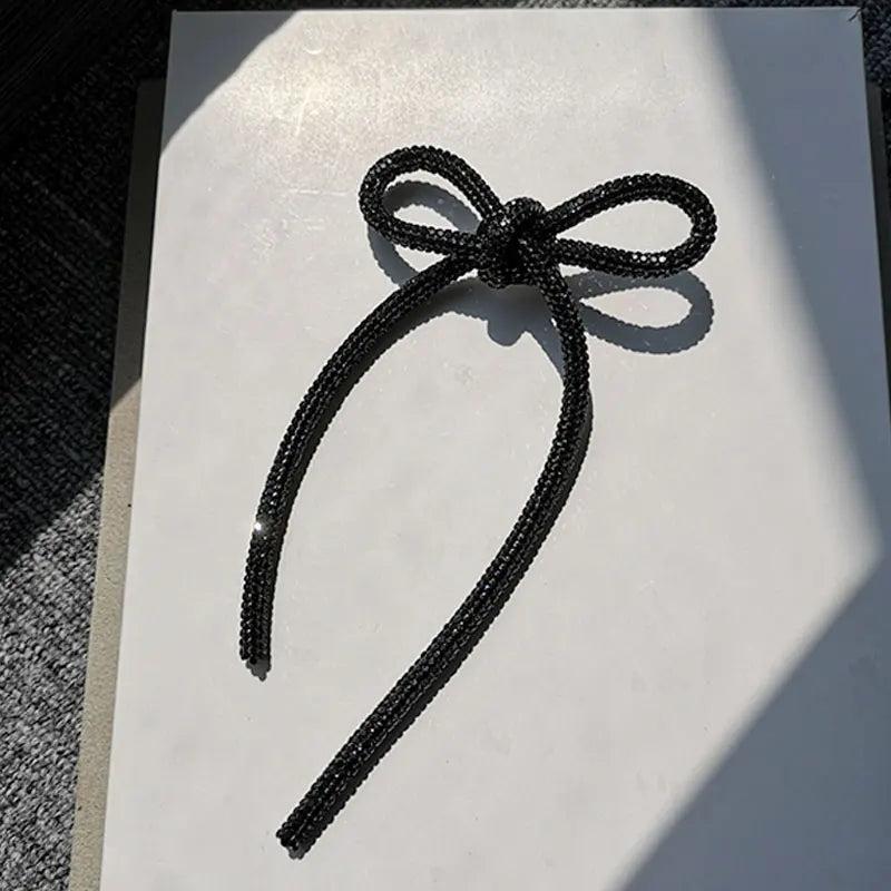 Punk Zircon Bowknot Brooch for Women