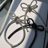 Punk Zircon Bowknot Brooch for Women