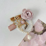Camellia Brooch for Women CC Brooch Gift for Girl Accessory For Jewelry