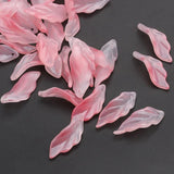 20-40pcs DIY Flower Petal Pendants Charms Czech Glass Loose Beads