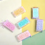 Colorful 3mm Glass Seed Beads DIY Jewelry Making 350pcs