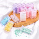 Colorful 3mm Glass Seed Beads DIY Jewelry Making 350pcs