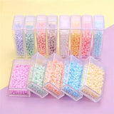 Colorful 3mm Glass Seed Beads DIY Jewelry Making 350pcs