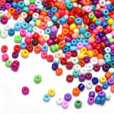 Glass Rondelle Seed Spacer Beads for DIY Jewelry Making