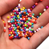 Glass Rondelle Seed Spacer Beads for DIY Jewelry Making