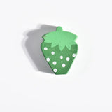 50Pcs Wood Strawberry Beads for DIY Jewelry Making Supplies