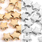 50pcs 11mm Colorful Star Acrylic Spacer Beads for DIY Jewelry Making
