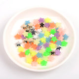 50pcs 11mm Colorful Star Acrylic Spacer Beads for DIY Jewelry Making