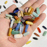 10-24mm Natural Agates Top Drilled Point Beads for Jewelry Making