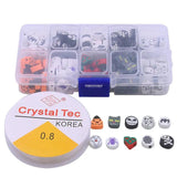 Christmas Soft Pottery Glass Seed Beads Kit for DIY Jewelry Making
