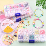 Christmas Soft Pottery Glass Seed Beads Kit for DIY Jewelry Making