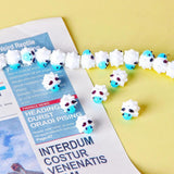 Sheep Glass Wind Beaded Diy Necklace Jewelry Vintage Retro Bracelet Earrings