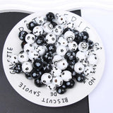 20Pcs 16mm Cat Paws Print Wooden Beads DIY Custom Party Decoration