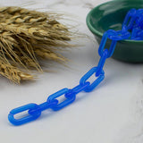 100pcs Mini Acrylic Buckle Beads DIY Glasses Chains Mask Earrings