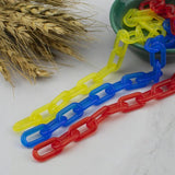 100pcs Mini Acrylic Buckle Beads DIY Glasses Chains Mask Earrings