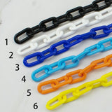 100pcs Mini Acrylic Buckle Beads DIY Glasses Chains Mask Earrings
