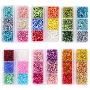 Colorful Seed Beads Acrylic Mini Beads for Jewelry Making