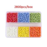 Colorful Seed Beads Acrylic Mini Beads for Jewelry Making