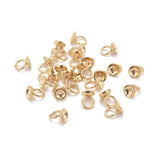 201 Stainless Steel Bead Caps for Glass Bubble Pendants - DIY Earring Craft