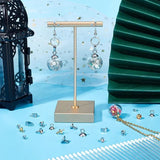 201 Stainless Steel Bead Caps for Glass Bubble Pendants - DIY Earring Craft